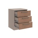 Ver imagem 3 de Mesa de Cabeceira Modulada 3 Gavetas Requinte+ 100% MDF