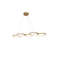 Ver imagem 1 de Pendente Moderno Dourado 95cm Led 38w 3000k Bivolt 14583-pl