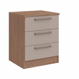 Mesa de Cabeceira Modulada 3 Gavetas Requinte+  - 1