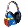 Abafador de Ruidos para Autistas Azul 11 Db Arco Colorido + Cubo Mágico - 4