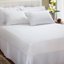 Ver imagem 5 de Protetor de Colchão Algodão Impermeável Kacyumara King 193x203cm