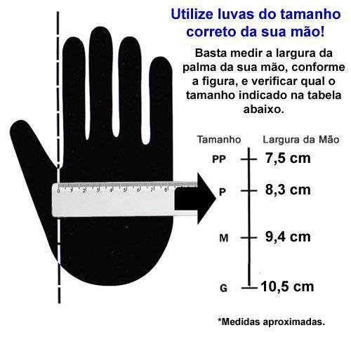 Luva Rosa Procedimento Não Cirúrgico Premium Látex Cx100 M - 3