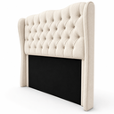 Ver imagem 5 de Cabeceira para Cama Box Casal Queen 1.60 Tecido Boucle:Creme