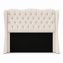 Ver imagem 2 de Cabeceira para Cama Box Casal Queen 1.60 Tecido Boucle:Creme