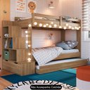Ver imagem 2 de Treliche Infantil com Escada e Nichos Infix C06 Aveiro - Mpozenato