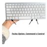 Teclado Bluetooth Compatível Android Macbook Ios Sem Fio até 10 Metros Slim Kapbom Teclado Bluetooth - 2