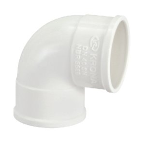 Joelho Esgoto 40mmx90 Krona Pct 0616