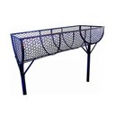 Ver imagem 2 de Lixeira de Rua Modelo Tela Moeda Dupla de 100cm