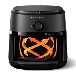 Fritadeira Elétrica Air Fryer Philips Walita Série 1000 Xl Timer 6,2l - 4