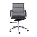 Ver imagem 4 de Kit 4 Cadeiras Escritorio Diretor Esteirinha Tela Mesh 3303 Cinza