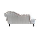 Ver imagem 6 de Recamier Decorativo Divã Amsterdã 147cm Lado Esquerdo Bouclé Bege