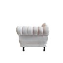 Ver imagem 7 de Recamier Decorativo Divã Amsterdã 147cm Lado Esquerdo Bouclé Bege