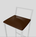 Ver imagem 3 de Bancada Cozinha Balcão Gourmet 120cm Pinus com 2 Banquetas Estofada Br