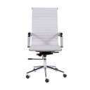 Ver imagem 3 de Kit 4 Cadeiras Escritório Presidente Esteirinha Rodízio Relax Corino 3301