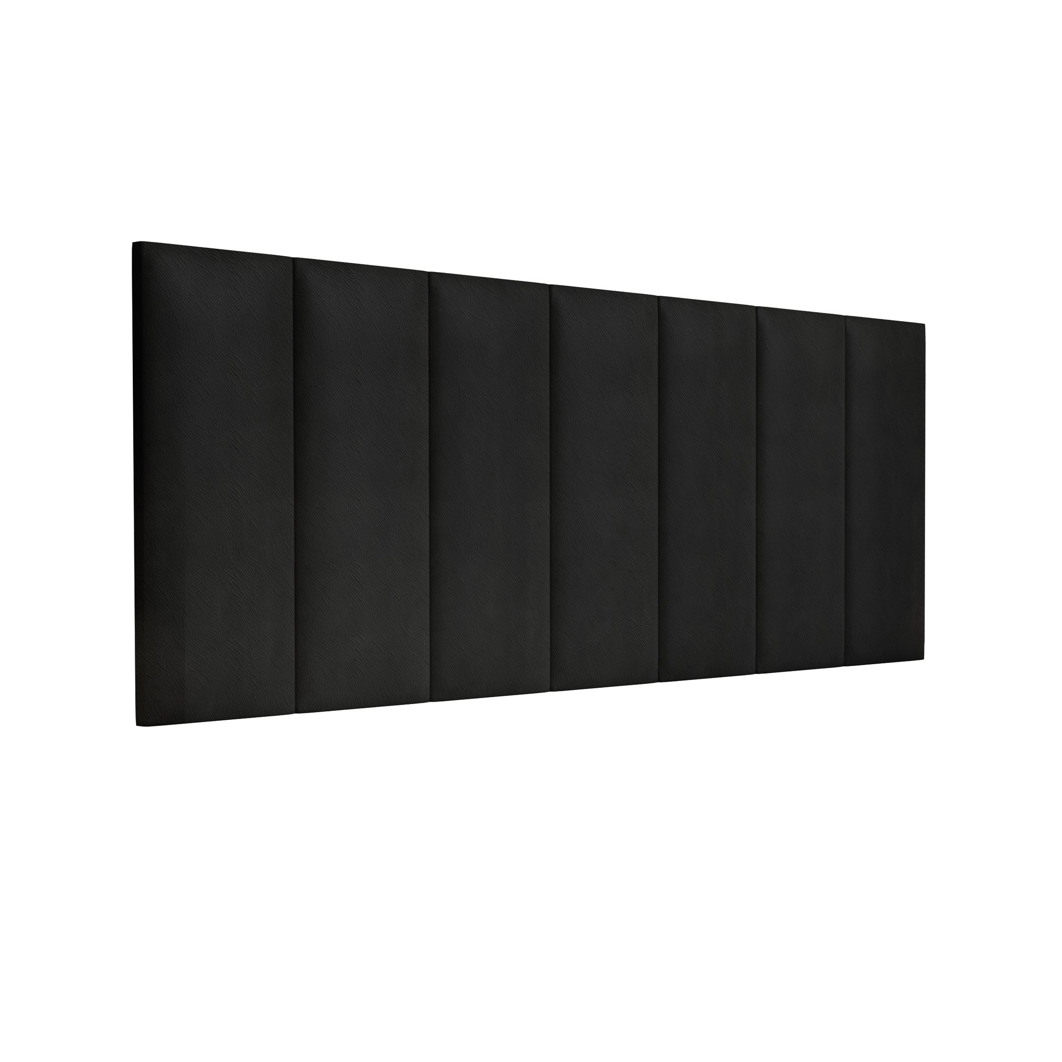 Conjunto Quarto 2 Mesas de Cabeceira Verona com Painel de Cabeceira de Cama Queen 1,60cm:preto - 5