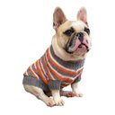 Ver imagem 1 de Roupinha Pet Katlen Tricot Canetran Listra Prata G