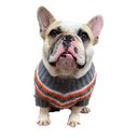 Ver imagem 3 de Roupinha Pet Katlen Tricot Canetran Listra Prata G