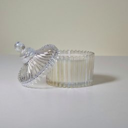 Vela Aromática em Potiche Listrado - 3
