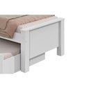 Ver imagem 7 de Cama Solteiro Athenas 2 Gavetas c/Auxiliar Rovere - Lopas