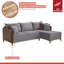 Ver imagem 2 de Sofá de Canto 5 Lugares 420cm Atenas