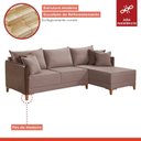 Ver imagem 2 de Sofá de Canto 5 Lugares 420cm Atenas 
