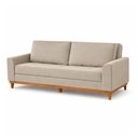 Ver imagem 2 de Sofá Cama Living Reclinável 223cm Pés em Madeira Maciça Lyon