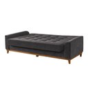 Ver imagem 5 de Sofá Cama Living Reclinável 223cm Pés em Madeira Maciça Lyon