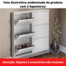 Sapateira de Aço 50 cm com 3 Portas com Abertura Simultânea na Cor Branca - 3