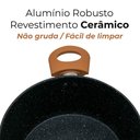 Ver imagem 4 de Conjunto de Panelas de Indução Antiaderente Cerâmica Viena Preto 5 Peças - Casambiente