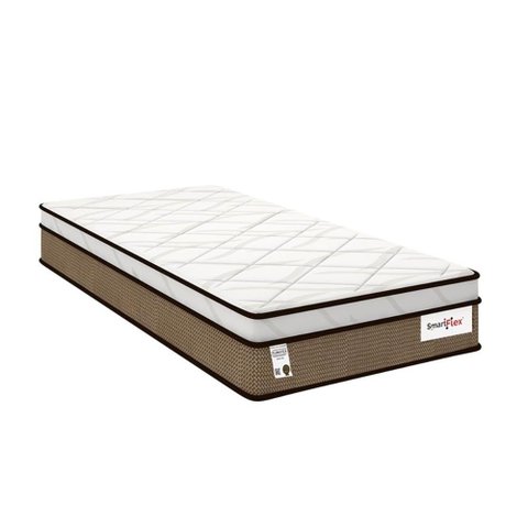 Colchão Solteiro Molas Plumatex Ensacadas Smart Flex 88x30