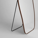 Ver imagem 4 de Espelho Grande Corpo Inteiro com Moldura Metal Orgânico Decorativo 170x70cm Luxo