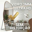 Ver imagem 4 de Espelho Grande Corpo Inteiro com Moldura Metal Orgânico Decorativo 170x70cm Luxo