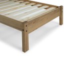 Ver imagem 3 de Cama de Solteiro de Madeira Marrom Antique