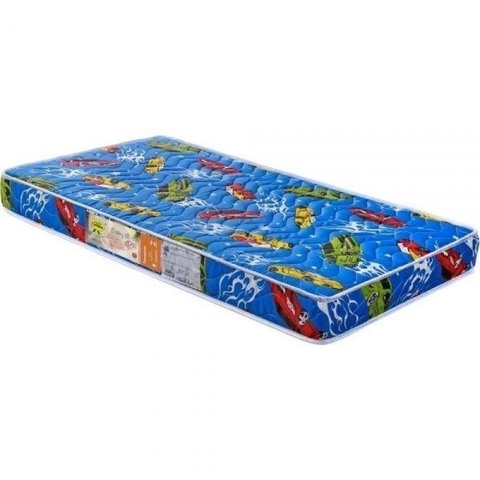 Colchão de Berço Heleno 60x12x130 Carros Plastificado