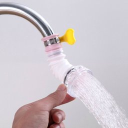 Bico para Torneira Arejador Chuveirinho com Filtro Cozinha:rosa - 2