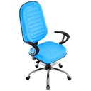 Ver imagem 1 de Cadeira para Escritório Presidente Gomada Linha Blenda Azul