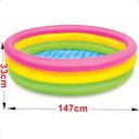Ver imagem 3 de Piscina Inflável Redonda Intex Sunset Glow 275 Litros Colors