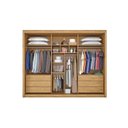 Ver imagem 2 de Guarda Roupa Casal com Espelho 3 Portas 6 Gavetas Braga Móveis Europa