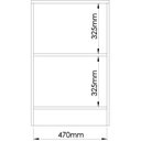 Ver imagem 5 de Cômoda Módulo Inferior 1 Porta Requinte 100% MDF Cinza/Duna Line/Branco