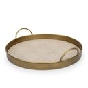 Ver imagem 1 de Bandeja em Metal e PU 24321-g Mart