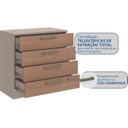 Ver imagem 4 de Cômoda Módulo Inferior 4 Gavetas Requinte+ 100% MDF