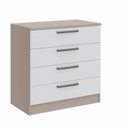 Ver imagem 1 de Cômoda Módulo Inferior 4 Gavetas Requinte+ 100% MDF