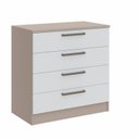 Ver imagem 2 de Cômoda Módulo Inferior 4 Gavetas Requinte+ 100% MDF