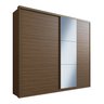 Guarda Roupa Casal com Espelho 260x229cm 2 Portas 6 Gavetas Malta  - 3
