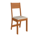 Ver imagem 4 de CONJUNTO DE SALA DE JANTAR PREDILLETA KARLA 1,10 C/4 CADEIRAS FREIJO OFF