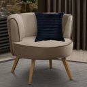 Ver imagem 3 de Capa para Almofada Drapeada Line em Veludo Quadrada