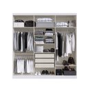 Ver imagem 2 de Guarda Roupa Casal 6 Portas 3 Gavetas Mônaco