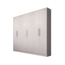 Ver imagem 3 de Guarda Roupa Casal 6 Portas 3 Gavetas Mônaco