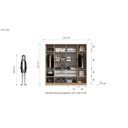 Ver imagem 4 de Guarda Roupa Casal 4 Portas Lisboa ÉDEZ