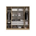 Ver imagem 2 de Guarda Roupa Casal 4 Portas Lisboa ÉDEZ
